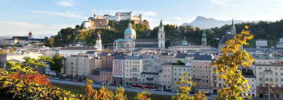 Panoramabild Stadt Salzburg